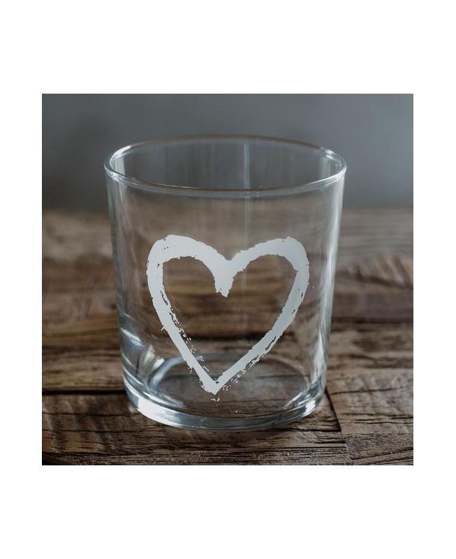 Set 6 Bicchieri acqua cuore - Simple Day