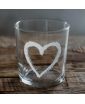 Set 6 Bicchieri acqua cuore - Simple Day