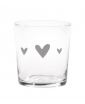 Set 6 Bicchieri acqua cuori - Simple Day