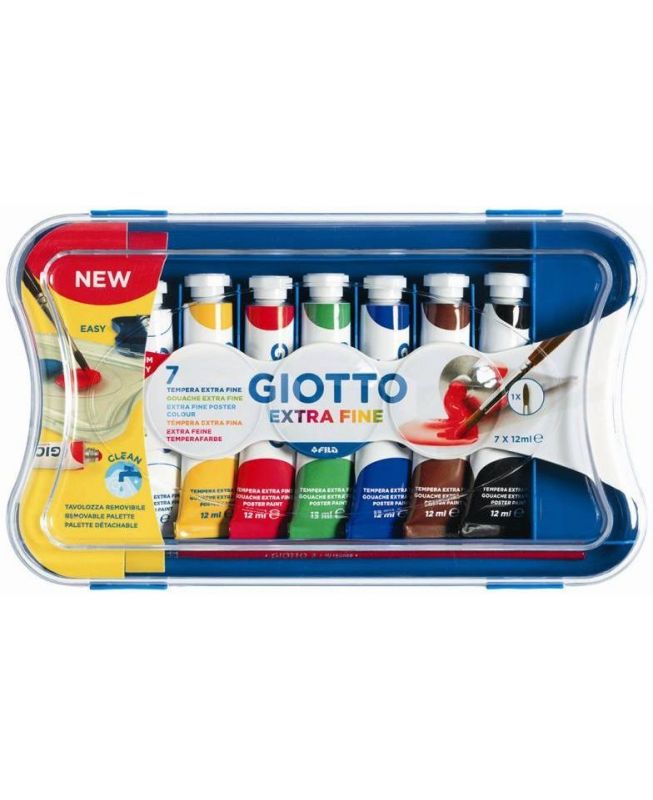 Set Tubi tempera 12 ml - Giotto Fila