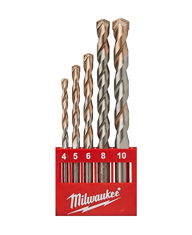 Set Punte per calcestruzzo 5 pz Milwaukee