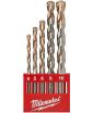 Set Punte per calcestruzzo 5 pz Milwaukee