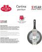 Padella Wok induzione Cortina Granitium - Ballarini