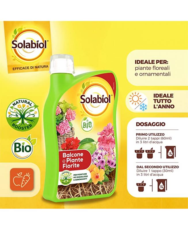 Concime per piante fiorite - Solabiol