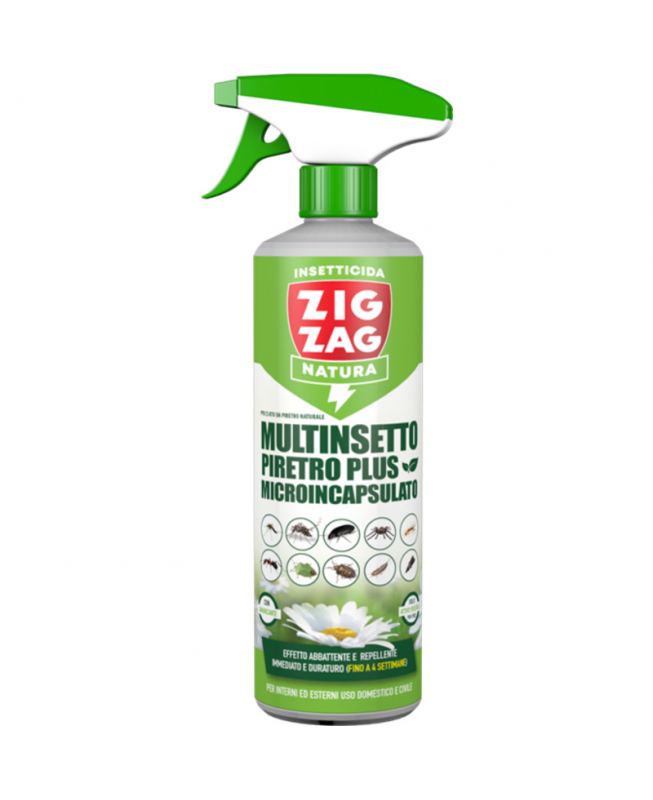 Insetticida Multinsetto Piretro Plus 400ml - Zig Zag
