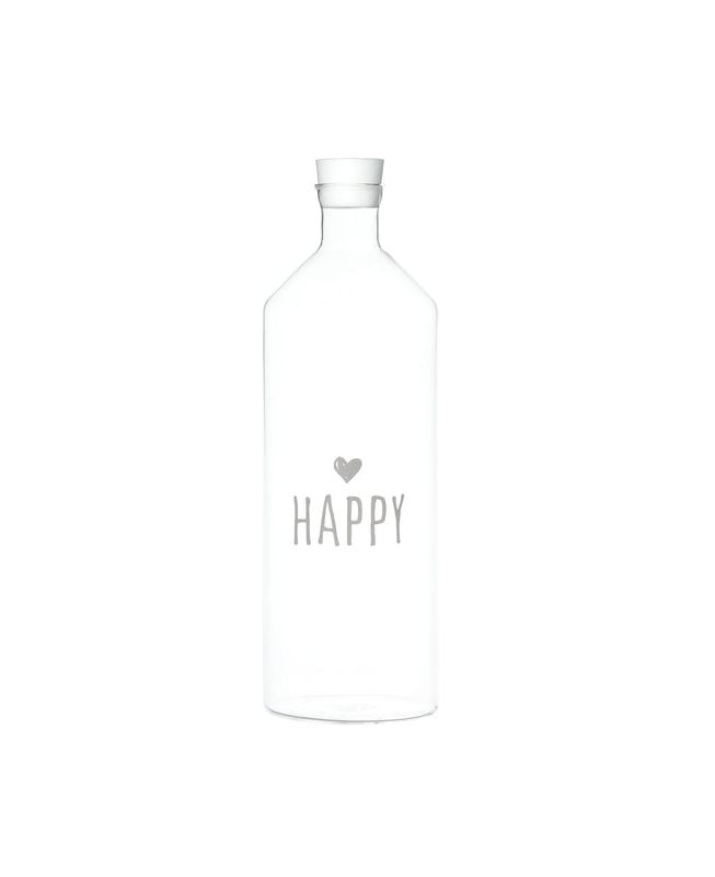 Bottiglia in vetro "Happy" - Simple Day