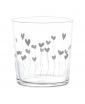 Set 6 Bicchieri acqua giardino cuori - Simple Day