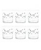 Set 6 Bicchieri acqua giardino cuori - Simple Day