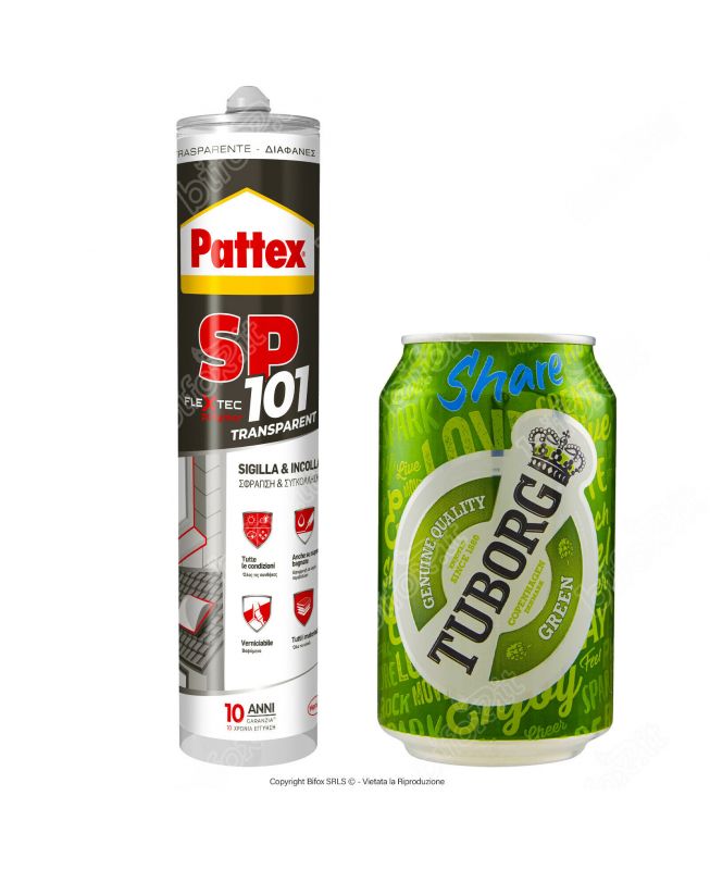 Silicone Sp101 trasparente - Pattex