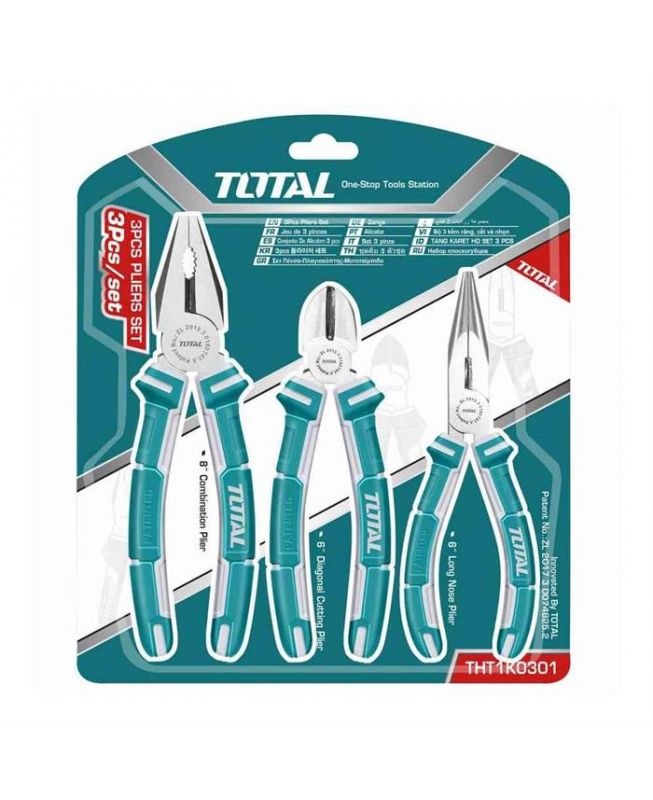 Set Pinze da 3 Pezzi - Total