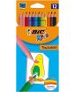 Bic Kids - Matite colorate Tropicolors Confezione da 12