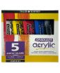 Starter set - Colori acrilici 5 tubetti da 120ml - Daler Rowney