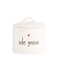 Barattolo in gres Sale grosso cuore - Simple Day