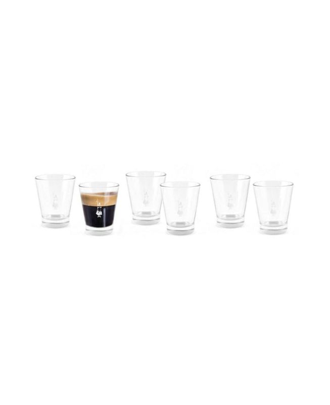Set 6 Bicchierini Glass - Bialetti