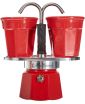 Caffettiera mini express rossa 2 tazze - Bialetti