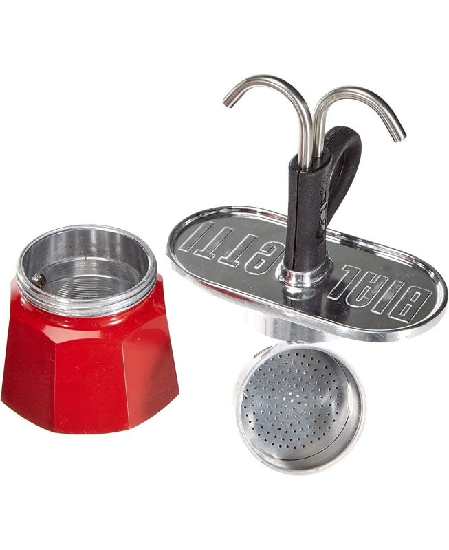 Caffettiera mini express rossa 2 tazze - Bialetti