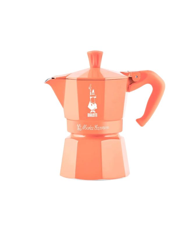Moka Express 3 Tz Arancione - Bialetti