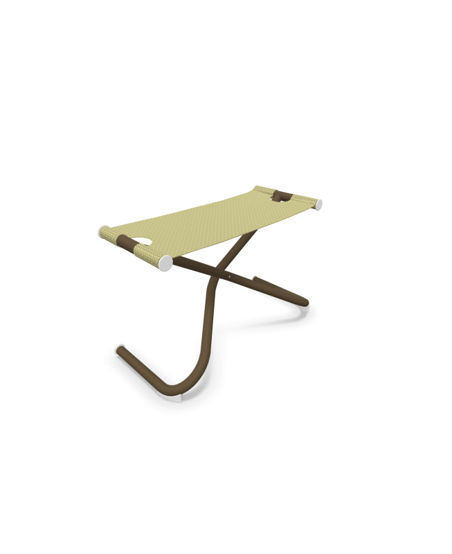 Pouf Poggiapiedi Snooze Marrone - Emu