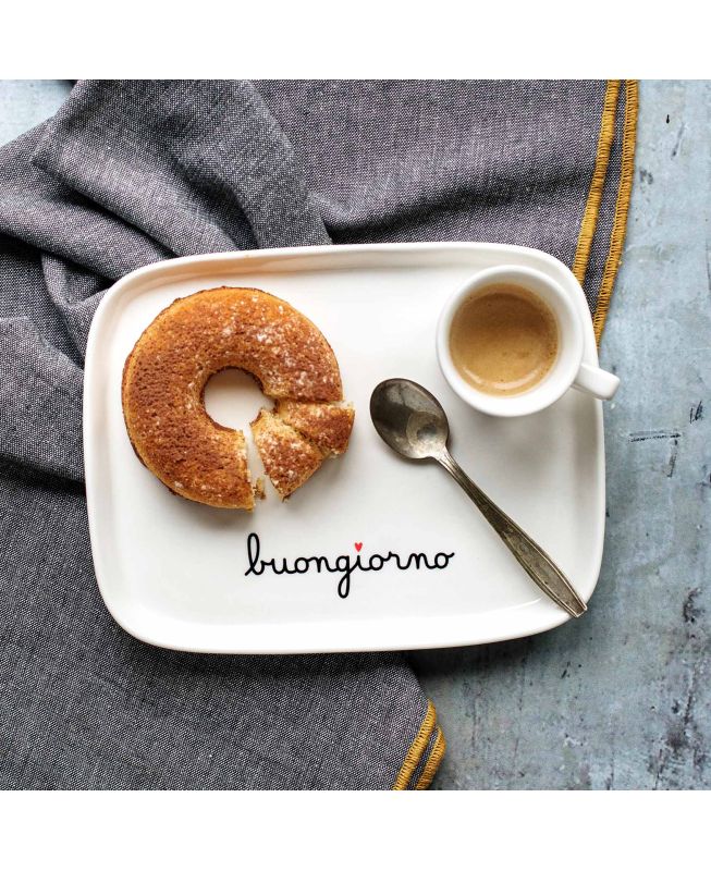 Piatto rettangolare Buongiorno - Simple Day
