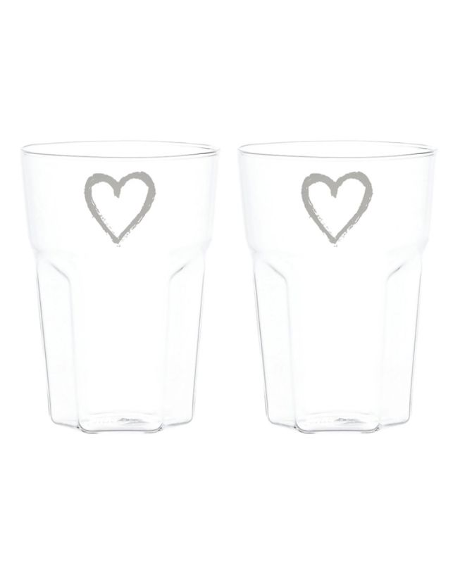 Set 2 bicchieri cuori - Simple Day