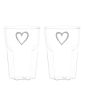 Set 2 bicchieri cuori - Simple Day