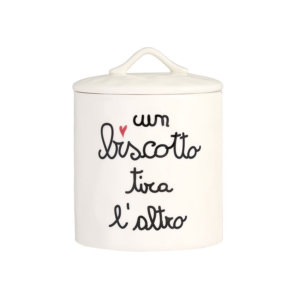 Barattolo in gres "un biscotto tira l'altro" - Simple Day