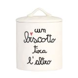 Barattolo in gres "un biscotto tira l'altro" - Simple Day