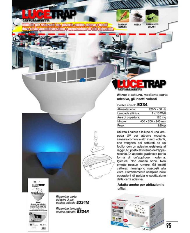 Lucetrap cattura insetti - Cfg
