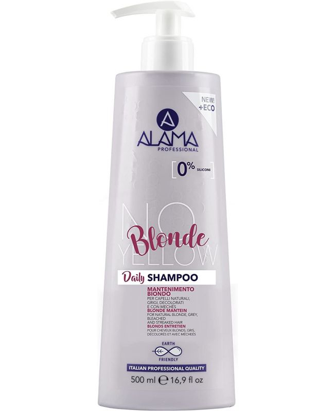 Shampoo Daily No Yellow 500ml - Alama