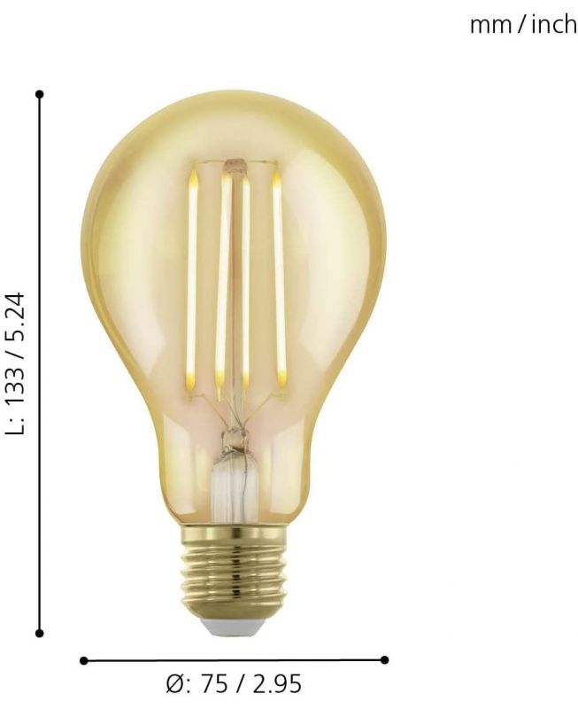 Lampada 4 W, Led Eglo E27 11691
