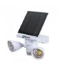 Faretto solare led 2*4w