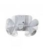 Faretto solare led 2*4w