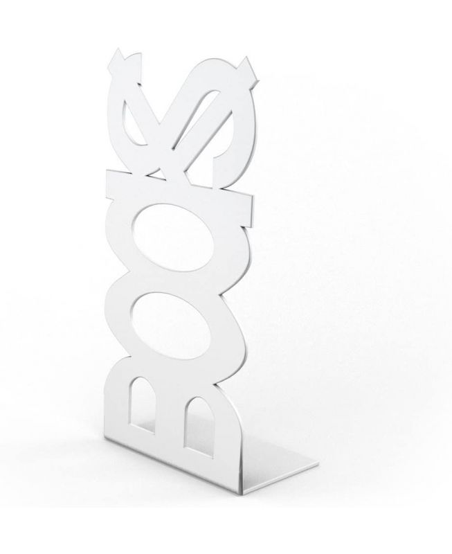 Fermalibro in acciaio Book